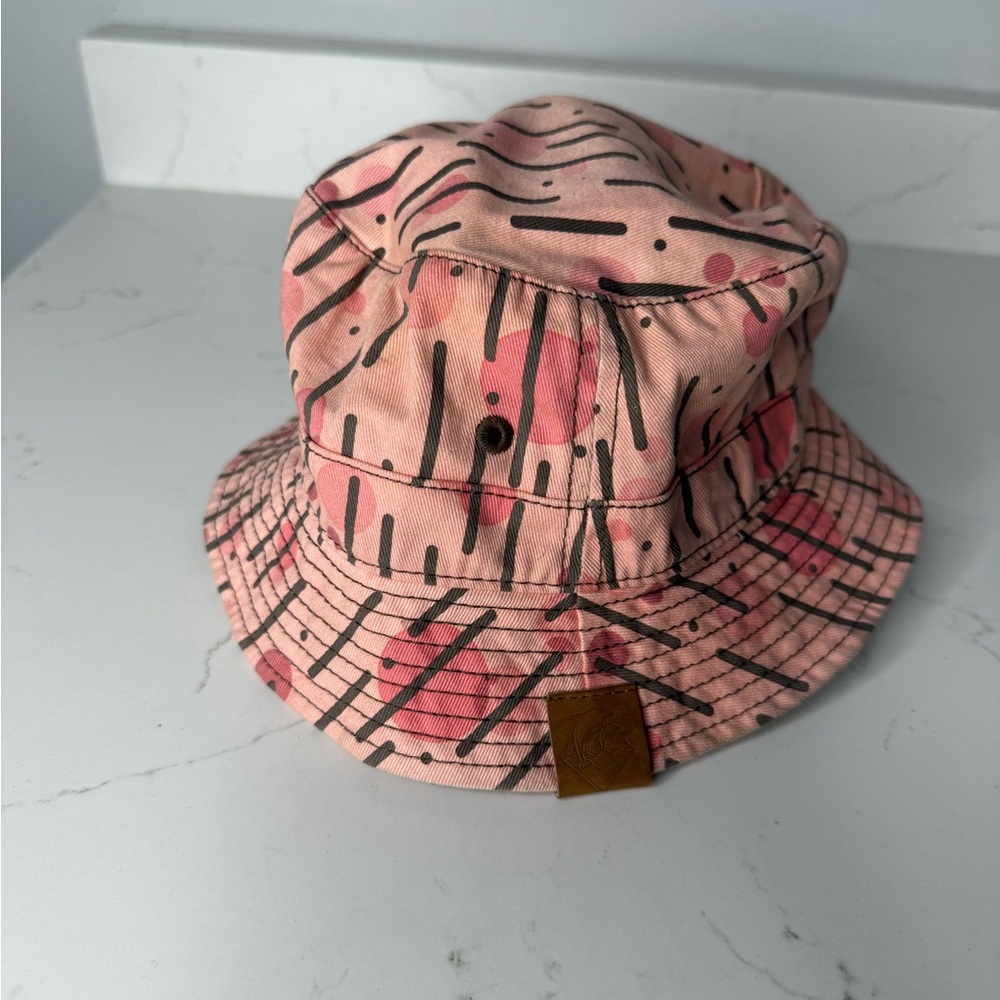 Pink Dolphin Pink Patterned Unisex Bucket Hat